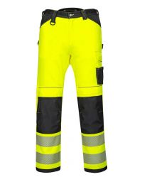 Warnschutz Arbeitshose Gelb